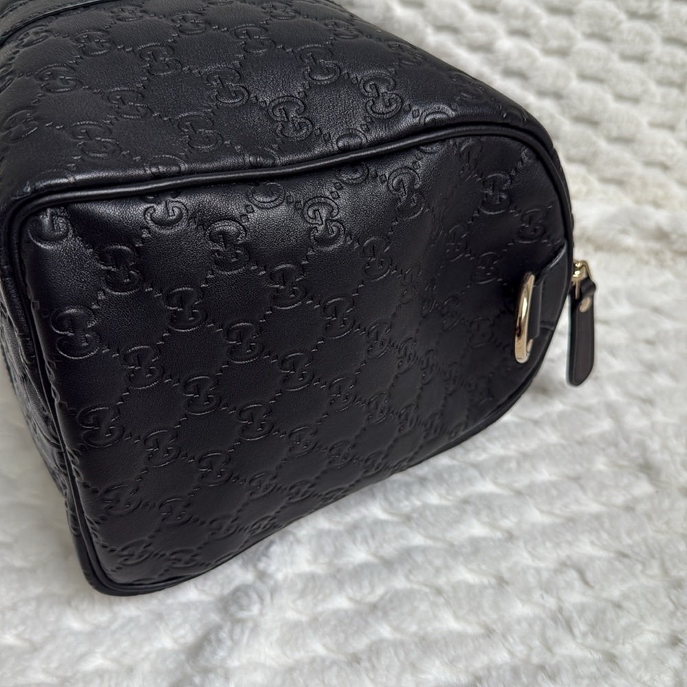 Gucci GG Guccissima Leather Boston Handbag-265697-Authentic-EUC - Picture 4 of 16